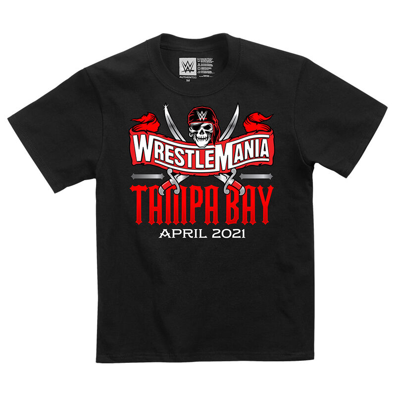 WrestleMania 37 Logo Youth T-Shirt Pwcatalog