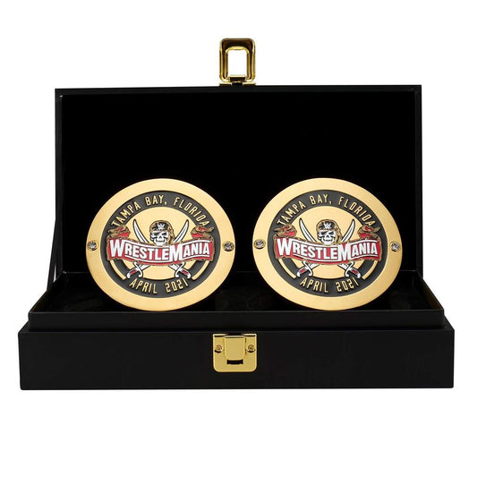 SummerSlam 2021 Championship Replica Side Plate Box Set