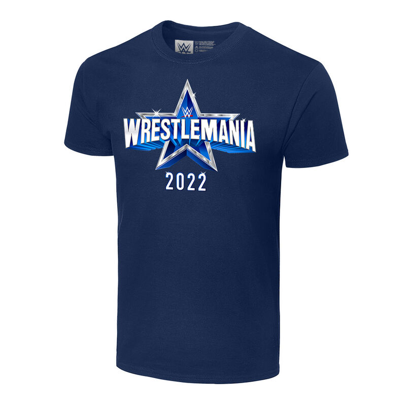 WrestleMania 38 Logo T-Shirt Pwcatalog