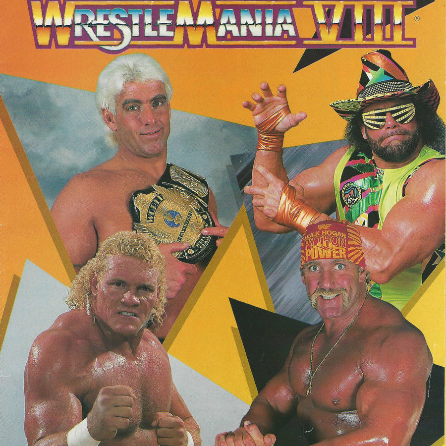 WrestleMania VIII Program Magazine Pwcatalog