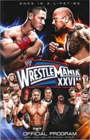 WrestleMania XXVIII Program magazine Pwcatalog