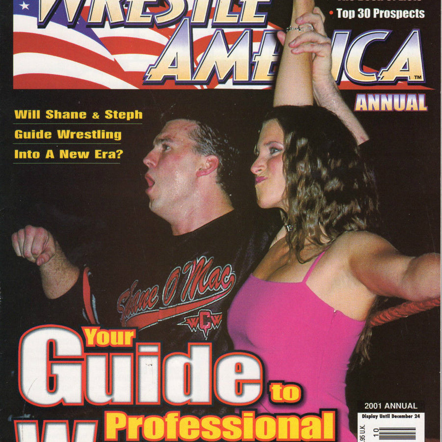 Wrestle America 2001 Annual Magazine PWcatalog