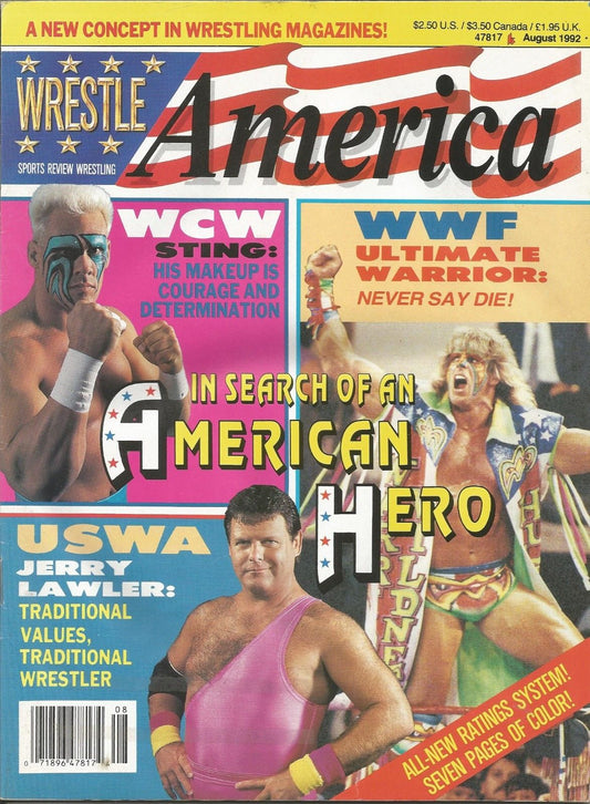 Wrestle America August 1992 - image 2