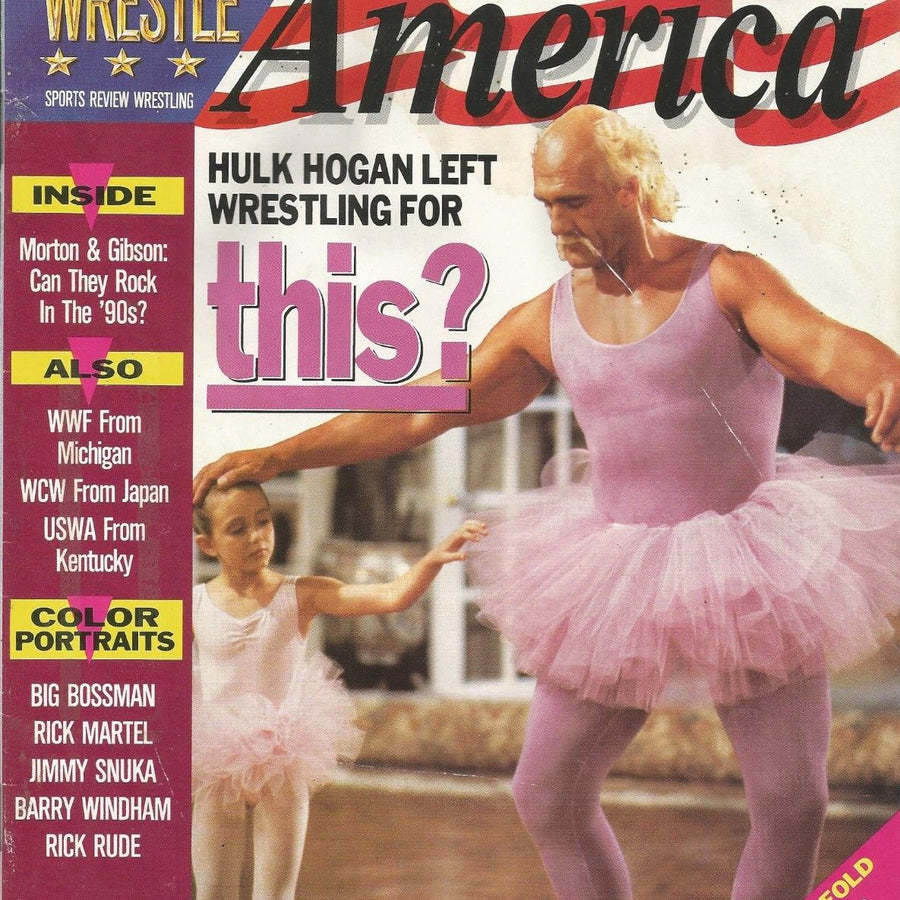 Wrestle America December 1992 Magazine PWcatalog
