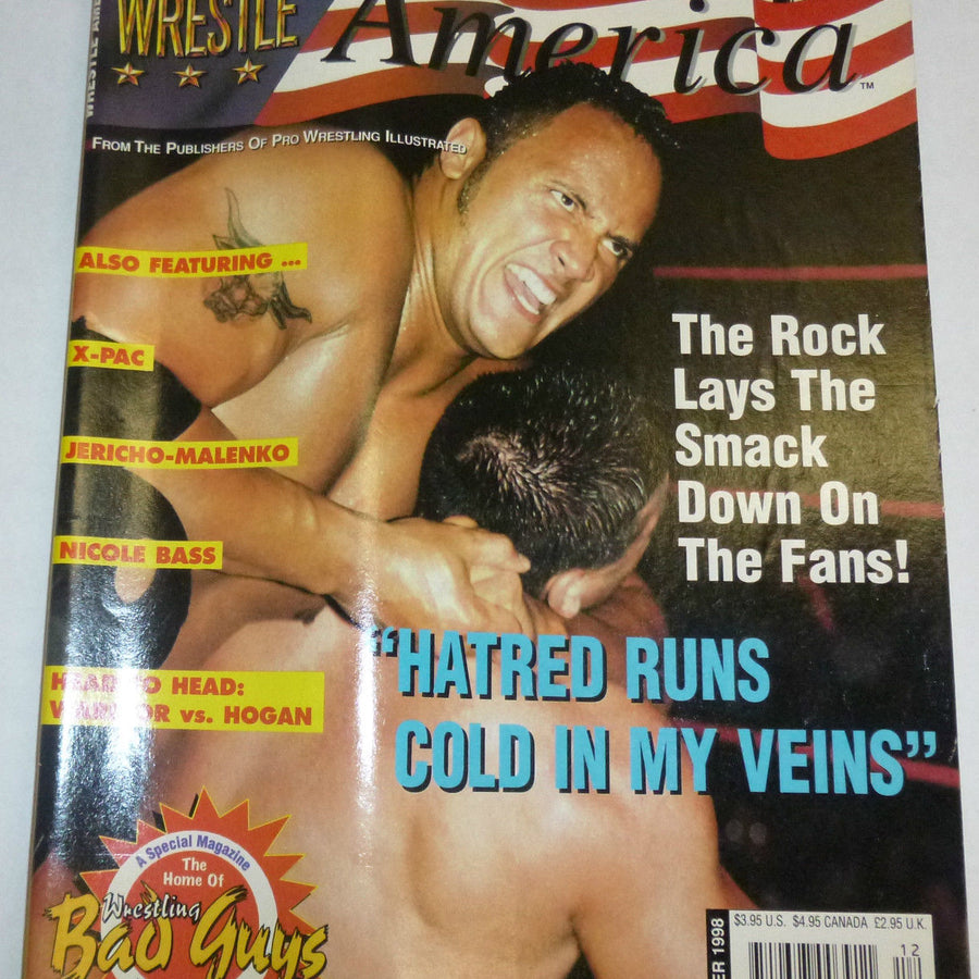 Wrestle America December 1998 Magazine PWcatalog