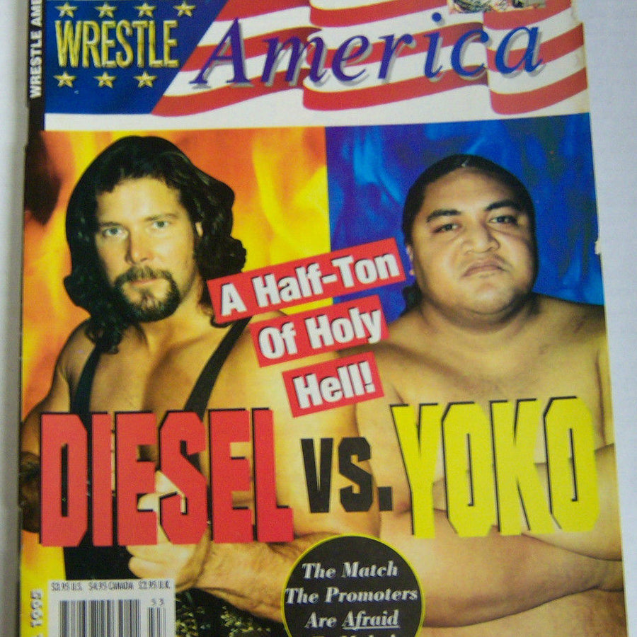Wrestle America Fall 1995 Magazine PWcatalog