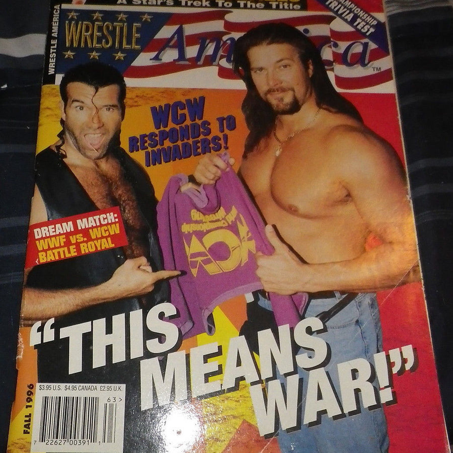 Wrestle America Fall 1996 Magazine PWcatalog