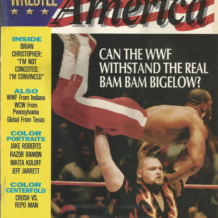 Wrestle America February 1993 Magazine PWcatalog