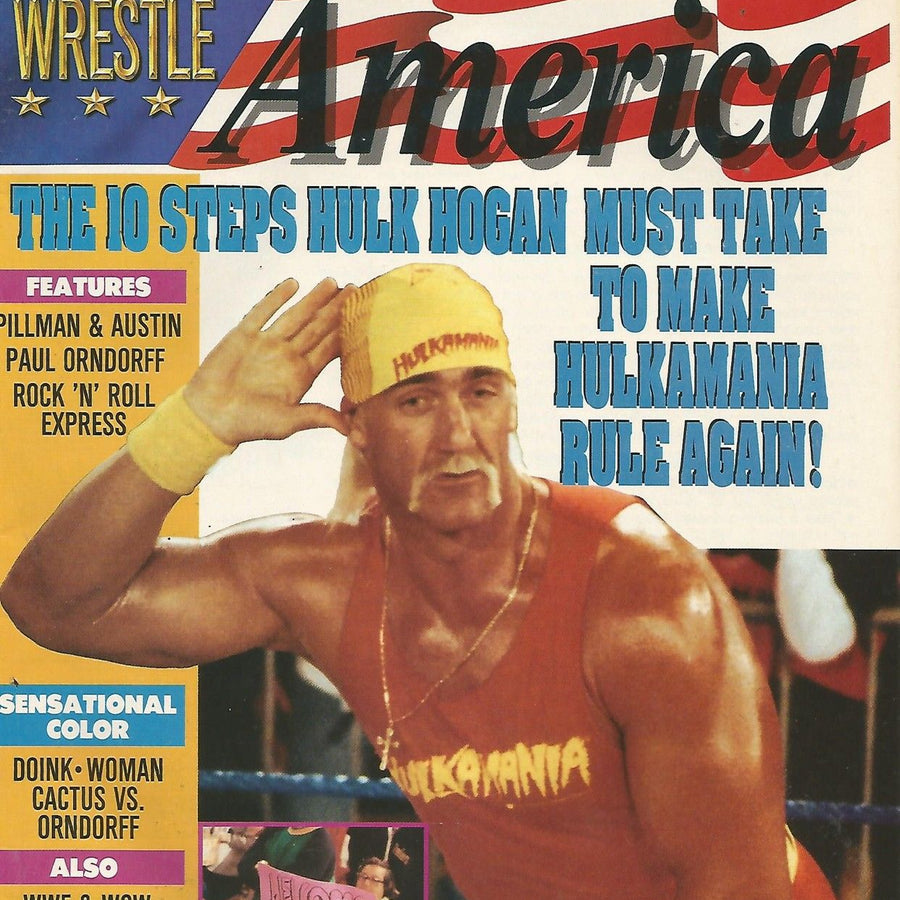Wrestle America June 1993 Magazine PWcatalog