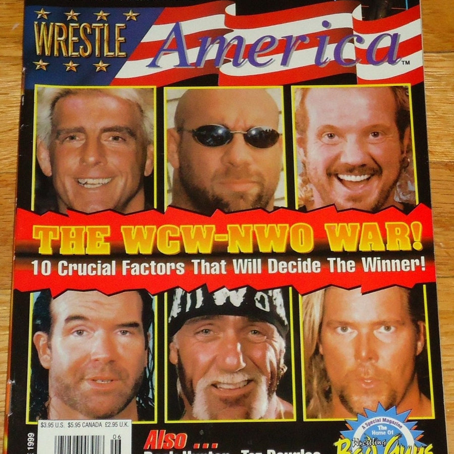 Wrestle America June 1999 Magazine PWcatalog