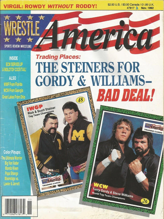 Wrestle America  November 1992