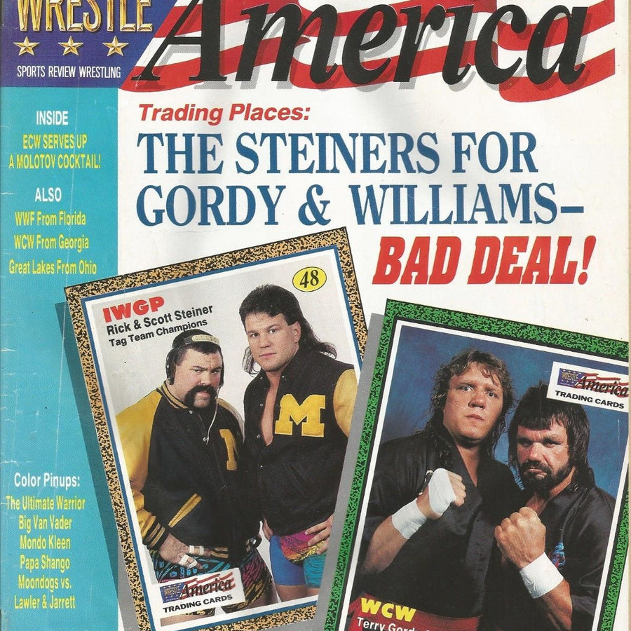 Wrestle America November 1992 Magazine PWcatalog