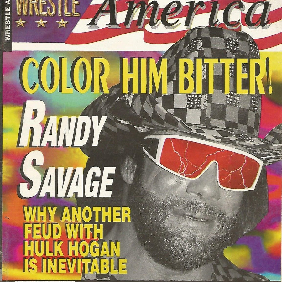 Wrestle America Spring 1995 Magazine PWcatalog