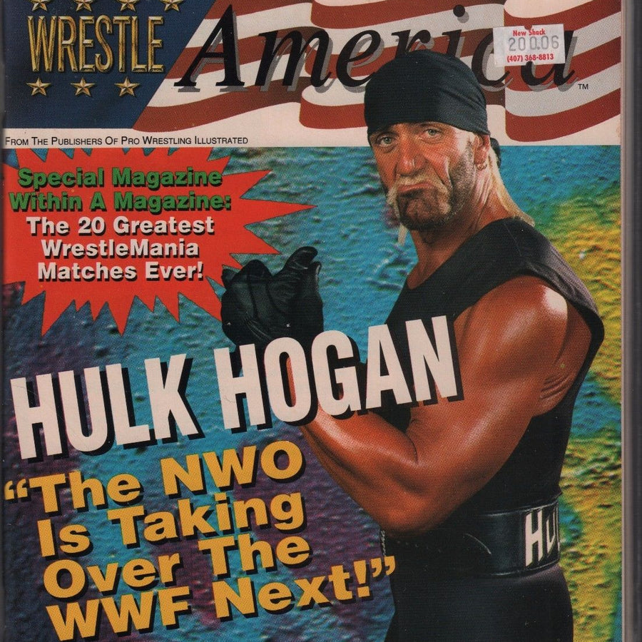 Wrestle America Spring 1997 Magazine PWcatalog