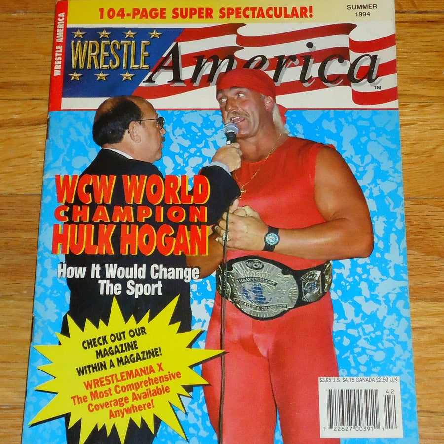 Wrestle America Summer 1994 Magazine PWcatalog