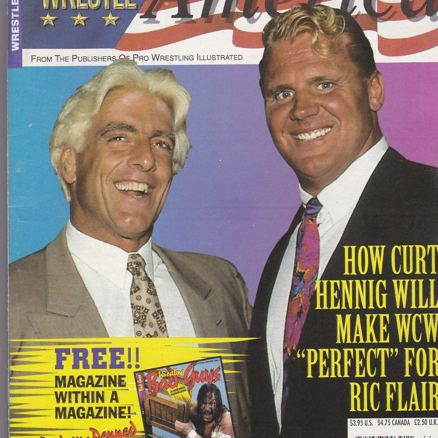 Wrestle America Winter 1994 Magazine PWcatalog
