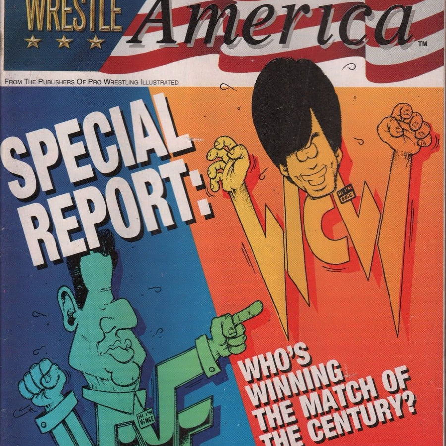 Wrestle America Winter 1996 Magazine PWcatalog