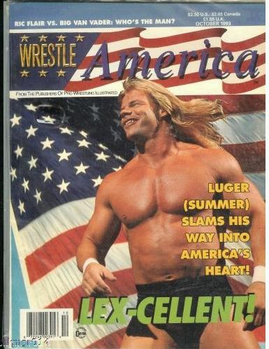 Wrestle America October 1993 Magazine PWcatalog