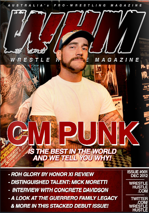 Wrestle Hustle Magazine  December 2012