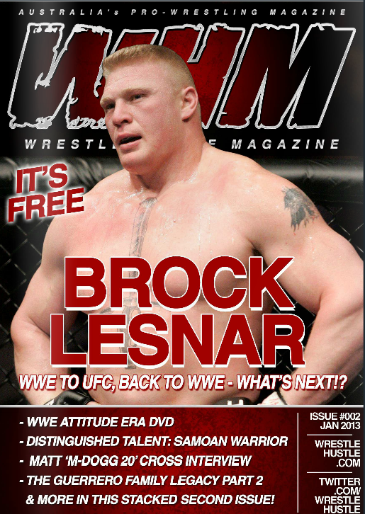 Wrestle Hustle Magazine January 2013 Magazine PWcatalog