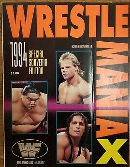 WWF Program WrestleMania 10