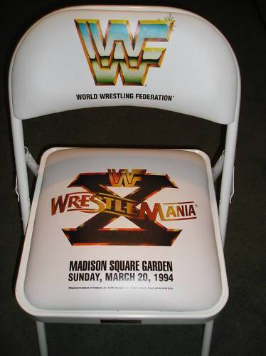 Wrestlemania 10 Chairs PWcatalog