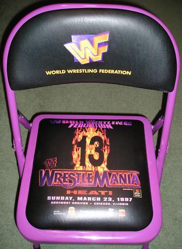 WrestleMania 13 Chairs PWcatalog