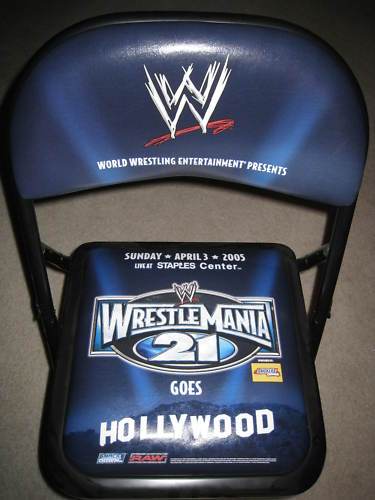 WrestleMania 22 Chairs PWcatalog