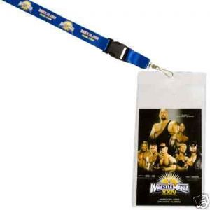 Wrestlemania 24 Ticket Holder Pwcatalog
