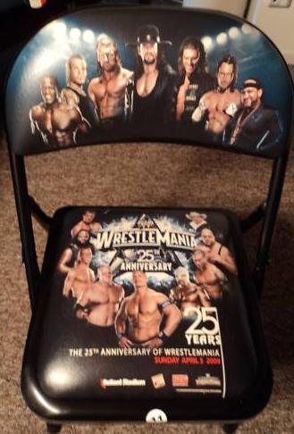 Wrestlemania 26 chairs PWcatalog