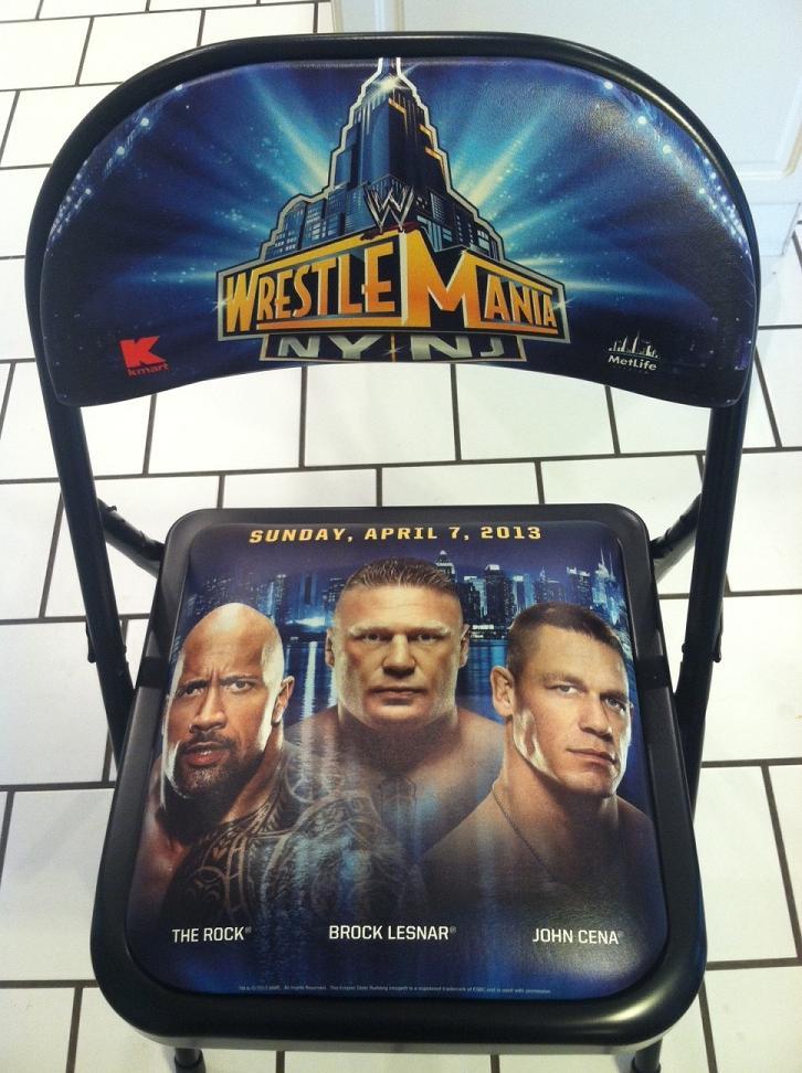 Wrestlemania 29 kmart Chairs PWcatalog
