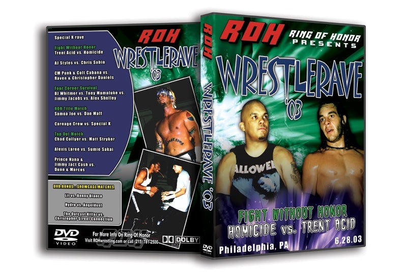 Wrestlerave 2003 DVDs & Videos PWcatalog
