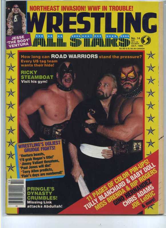 Wrestling All Stars October 1985 Magazine PWcatalog