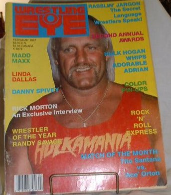 Wrestling Eye February 1987 Magazine PWcatalog