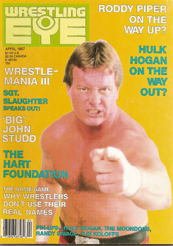 Wrestling Eye April 1987 Magazine PWcatalog