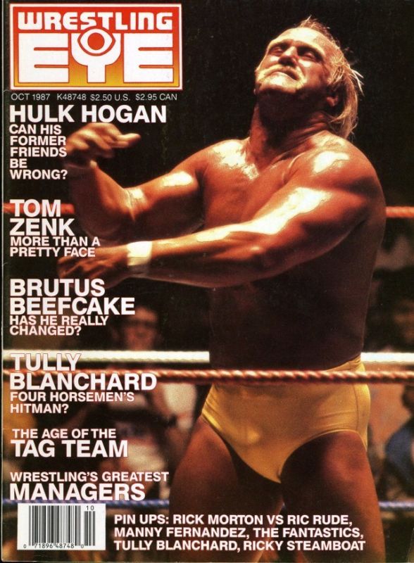 Wrestling Eye October 1987 Magazine PWcatalog
