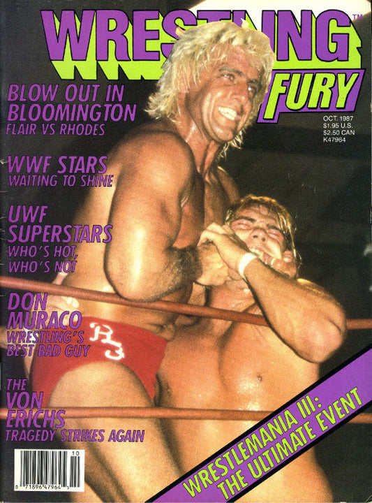 Wrestling Fury October 1987