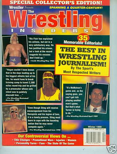 Wrestling Insiders 1999 Magazine PWcatalog