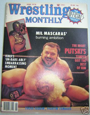 Wrestling Monthly June 1978 Magazine PWcatalog