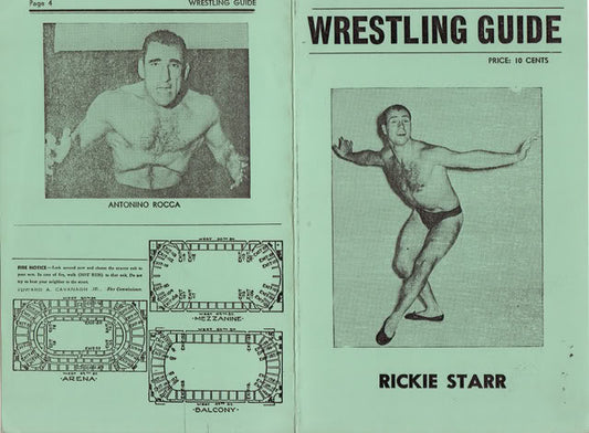 Wrestling Program 1959-07-25 MSG