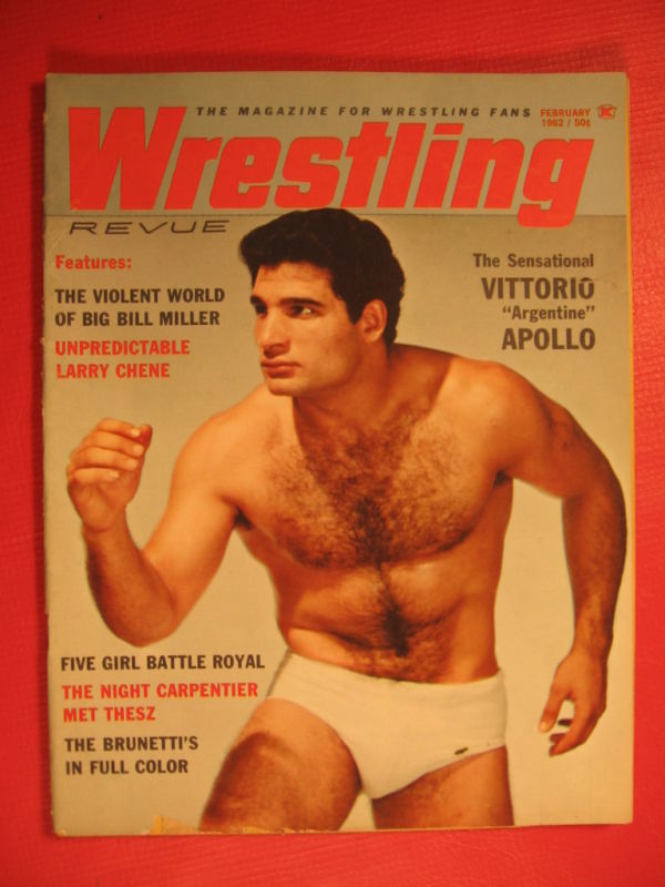 Wrestling Revue February 1962 Magazine PWcatalog