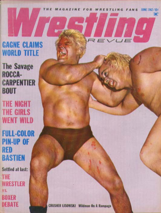 Wrestling Revue June 1962 Magazine PWcatalog