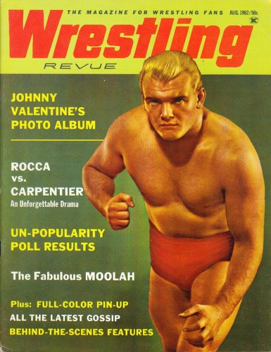 Wrestling Revue August 1962 Magazine PWcatalog