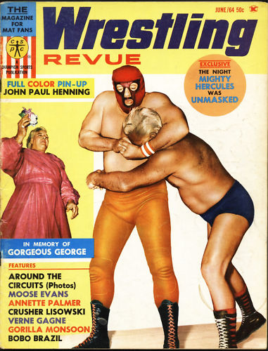 Wrestling Revue June 1964 Magazine PWcatalog