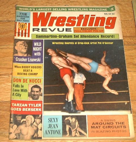 Wrestling Revue August 1964 Magazine PWcatalog