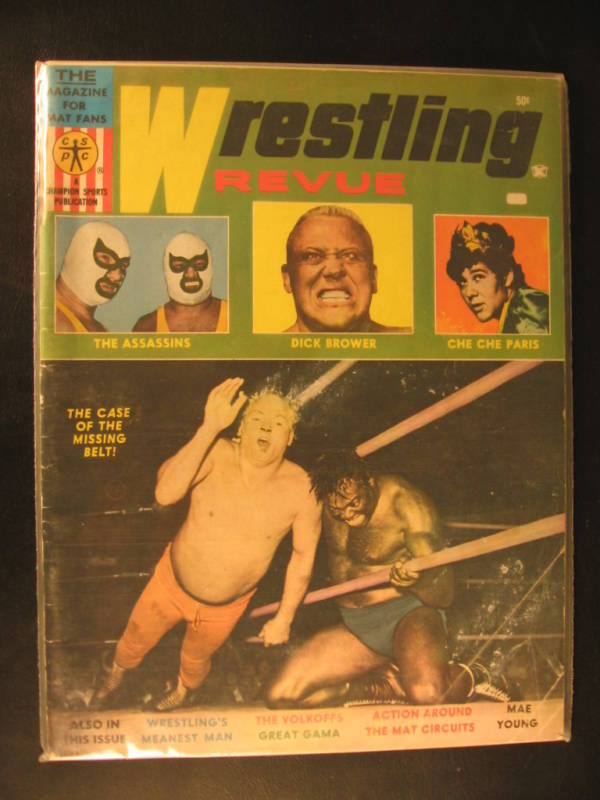 Wrestling Revue January 1967 Magazine PWcatalog