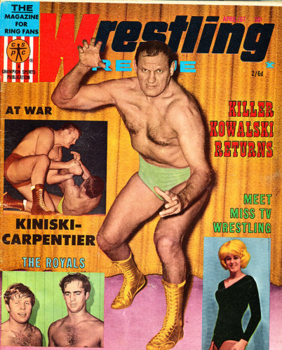 Wrestling Revue April 1967 Magazine PWcatalog