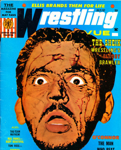 Wrestling Revue July 1967 Magazine PWcatalog