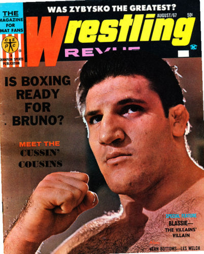Wrestling Revue August 1967 Magazine PWcatalog