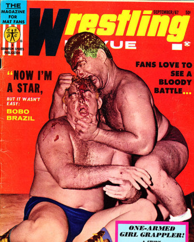 Wrestling Revue September 1967 Magazine PWcatalog